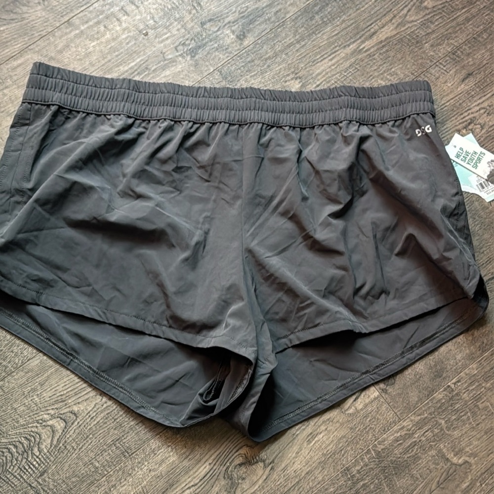 DSG Mid Rise Stride Run Shorts Womens Size 2XL New With Tags